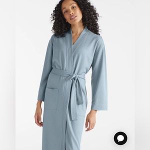 Knix Waffle Robe - Size XS/S Blue